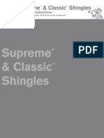 Supreme and Classic Shingle Install Instructions PDF