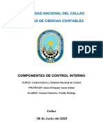 Ci-04 - Componentes de Control Interno - Arenas Palomino, Freddy Rodrigo