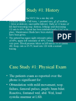 Case Study #1: History and Exam of a Critically Ill Newborn