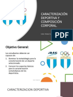 Caracterización Deportiva y Composición Corporal 1.