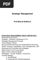 Strategic Management: Prof Bharat Nadkarni