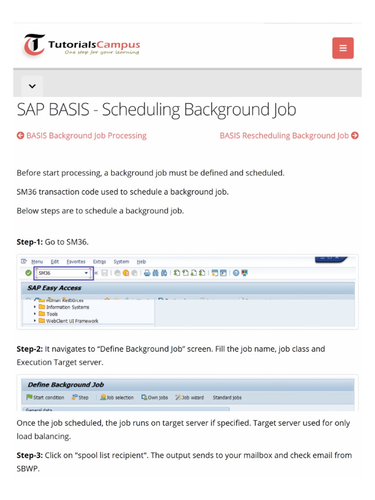 Batch Job | PDF