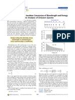 Get The Basics Right Jacobian Conversion of Wavelength and Energy PDF