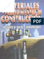 Materiales Y Procedimientos de Construcción Mecánica de Suelos Y Cimentaciones - Vicente Pérez Alamá PDF