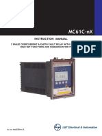 MC61C-nX: Instruction Manual