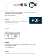 Modes of Transport Solutions