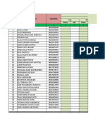 Kelas: X.Mipa.3 Kelompok A (Umum) Mata Pelajaran PAI PPKN Peng KET Peng 1 2 3 4 5 6