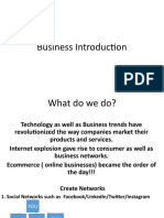 Business Introduction