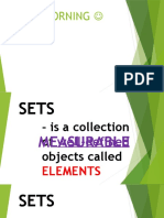 Sets and Elements