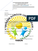 Surat Undangan Santunan Anak Yatim