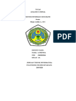 Analisis Jurnal - Tugas Classrom SIG