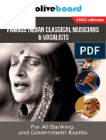 Famous Indian Classical Musicians & Vocalists: Olive