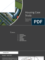 Ace City Housing Case Study: Site Planning, Circulation, Landscaping & Facilities