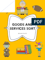Goods and Services Sort