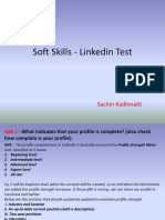 Soft Skills-Linkedin Test