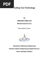 Cutting Tool Technology - Mubashir Usman