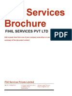 Fihil Services Detailed Brochure