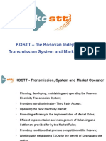 KOSTT - The Kosovan Independent Transmission System and Market Operator