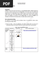 Name: Gabriel, Marielle M. Student #: 2018103210: Electronics Laboratory Semiconductor Diodes