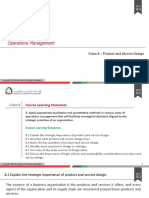 Week 04-Class 08-Product and Service Design