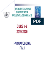 Curs 7+8 - Antitusive, Expectorante