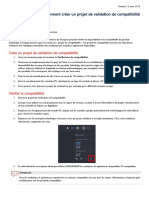 how to create Compatibility Validation project-in-designer-fr.pdf