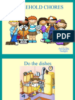 Household Chores Picture Dictionaries - 8227
