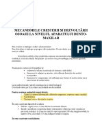 Curs 3. Mecanismele Creșterii Și Dezvoltării Osoase La Nivelul ApDM Nou PDF