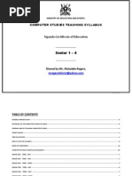 Download Uganda Computer Studies Teaching Syllabus for Secondary Schools by Mukalele Rogers SN46652043 doc pdf