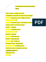 Marginal Costing Formulas & Examples