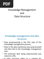 Knowledge Management and Data Structure