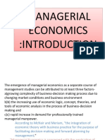 1.1 Nature and Scope of Managerial Economics