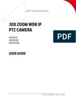 30X Zoom WDR Ip PTZ Camera: User Guide