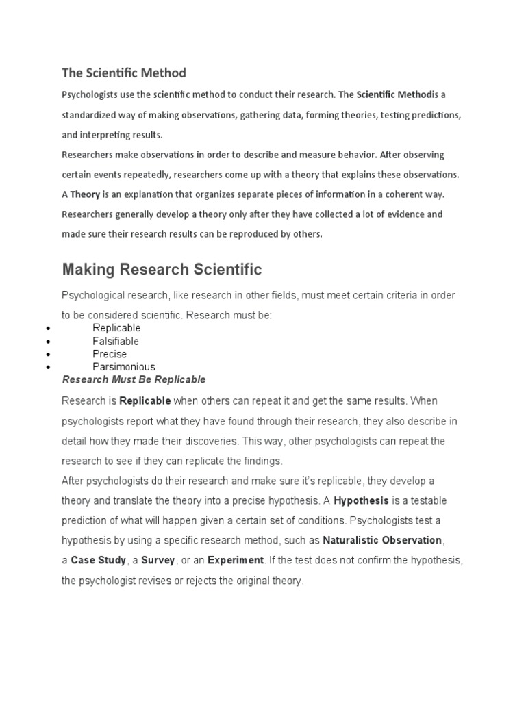 The Scientific Method | PDF | Experiment | Scientific Method