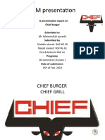 HRM Presentation: A Presentation Report On Chief Burger Submitted To Submitted by