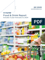 India Food & Drink Report - Q3 2020 PDF