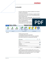 7.CAD CAM Programı (Lantek)