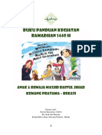 Buku Panduan Kegiatan Ramadhan 1440H Bagi Anak Dan Remaja Masjid Baitul Jihad (Revisi) PDF