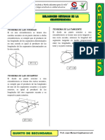 5° Sec - 11.-Relaciones Métricas en La Circunferencia PDF