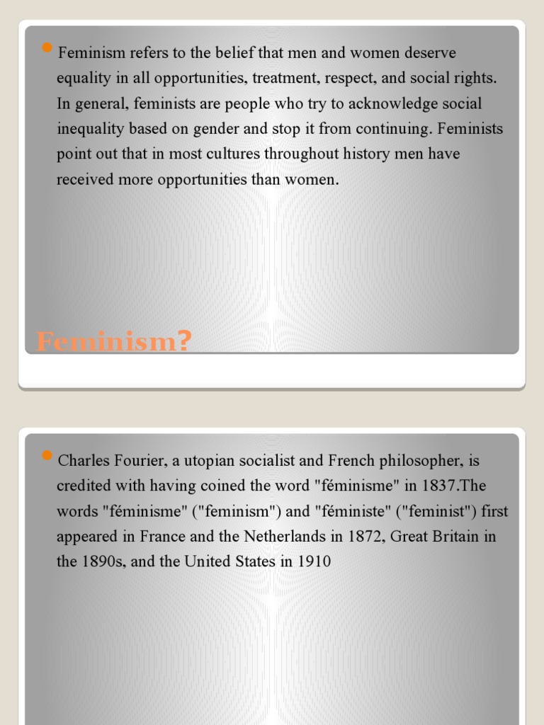 Overview of Feminism's Waves and Goals | PDF | Feminism | Gender Studies
