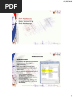 Topic 6.1 - IPv4 Addresses