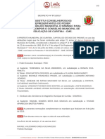 Decreto 871 2017 Curitiba PR