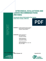 Report - Geotechnical Evaluations and Design Recommendations 2011 PDF