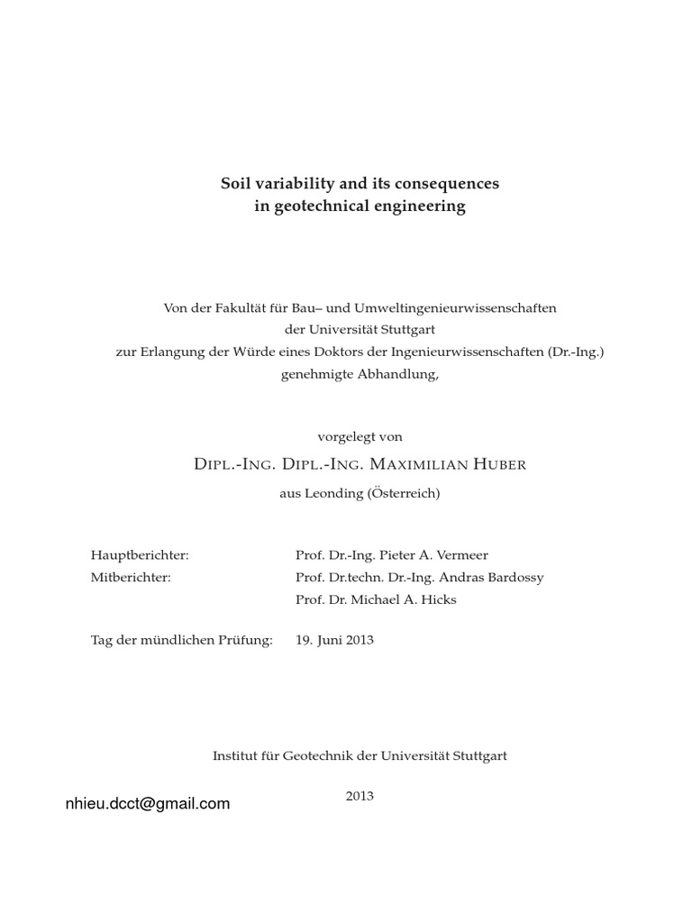 Soil Failure Risk in Geotechnical Engineering | PDF | Probability ...