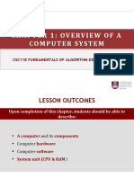 Overview of a Computer System and Its Components