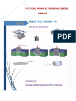 Press Tool Theory One Marks Q & A