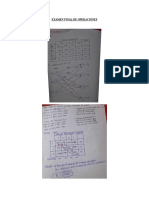 Examen Final de Operaciones