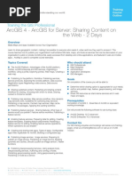 ArcGIS 4 Sharing Content On The Web 10.5