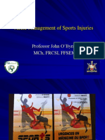 Acute Management of Sports Injuries