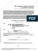 Conceptos Básicos de Química Analítica y Sus Aplic... - (2 Equilibrio Quimico Aplicado A La Quimica Analitica)